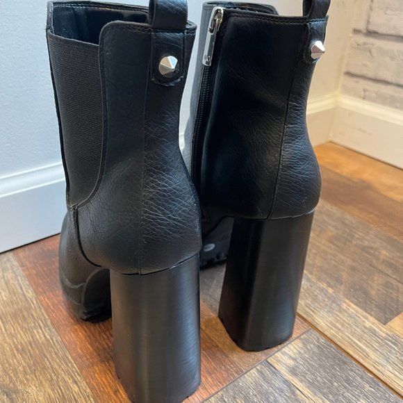 JLO JENNIFER LOPEZ Margy Platform Bootie Size 9.5 - Worn Once - Picture 5 of 9